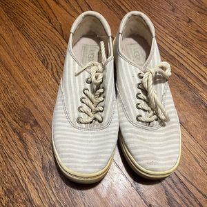 Ugg striped sneakers size 6.5